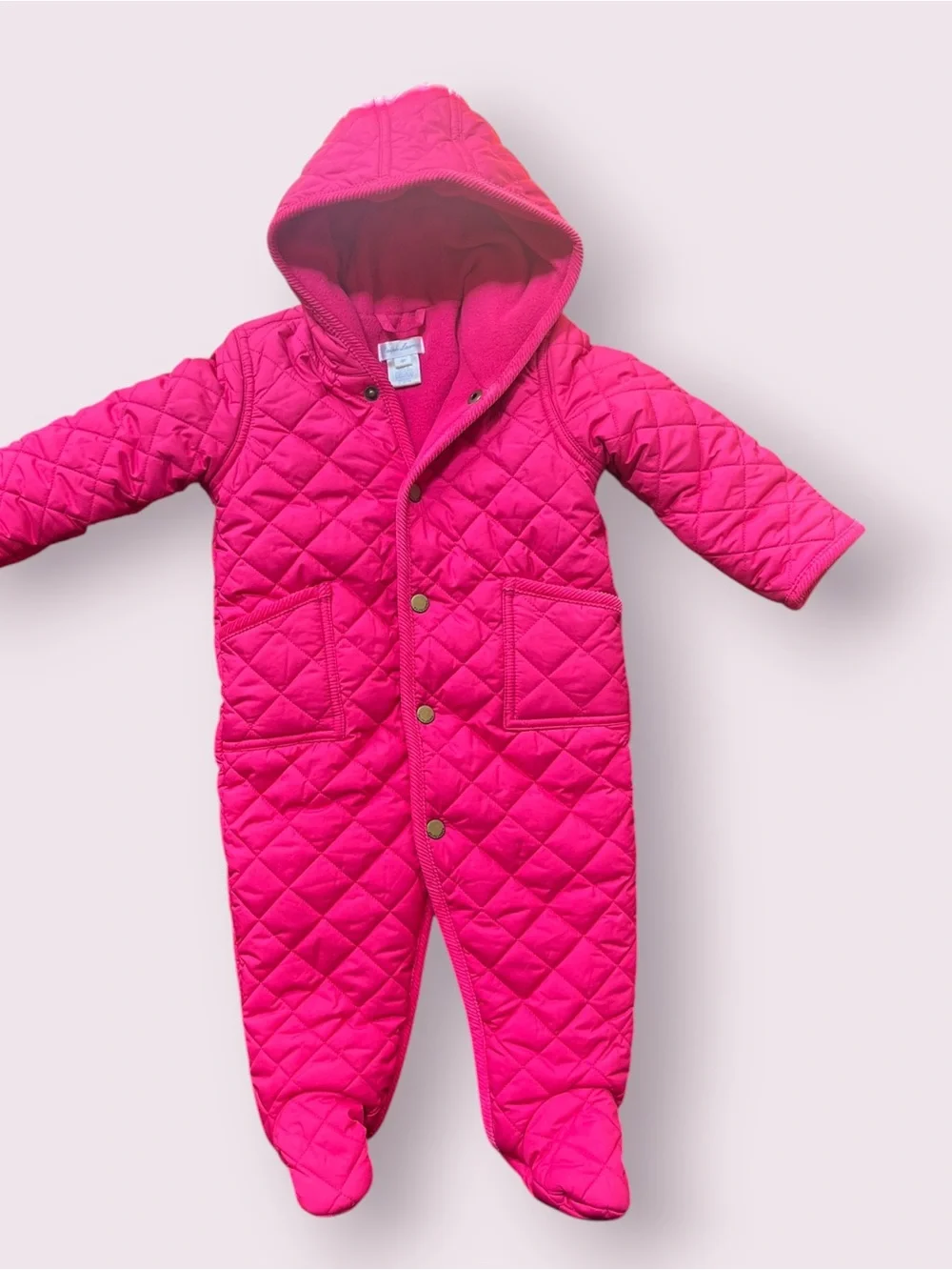 Ralph Lauren Quilted Bunting Snowsuit